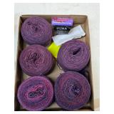 5 Skeins 100%Super Wash Merino Wool  5-12s