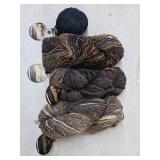 3+ Skeins Wool + Silk 5-22s