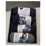 4 Skeins 100% Acrylic  5-11s