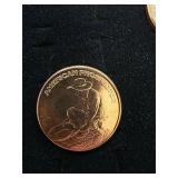 1 oz Copper Round American Prospector