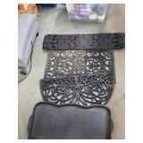 Outdoor Mats and 1 Snow Catch  5-32s