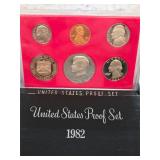 1982 United States Mint Proof Set  K-2