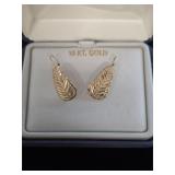 1.15 Grams 10K Gold Earrings  1-4