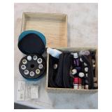 Large Quantity Essential Oils/Supplements w Cases