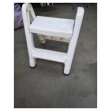 Sturdy Hard Plastic Step Stool 300lb Cap. 5-8s