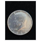 1964  90% Silver Kennedy 1/2 Dollar M-29