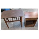Magazine Table and End Table  5-50s