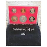 1982 United States Mint Proof Set  K-1