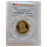 2008 S PCGS PR69 DCAM First Strike $1 Coin 12-15