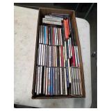 large collection of CDs. K-9