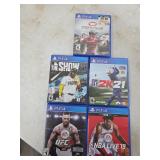 5 PS4 Sports Games  K-68