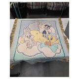 Baby looney toons blanket and collectables. K12