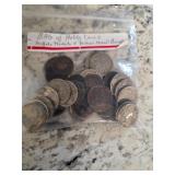 Buffalo Nickels and Indian Head Pennies M-34