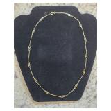 2.9 Grams 14K Gold 18' Italian Chain  M-46