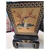 Vintage Chinese lacquer planter. 130-2