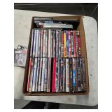 Large DVD and CD lot. K-17