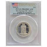 2010 S Silver PCGS PR69DCAM Quarter  12-5