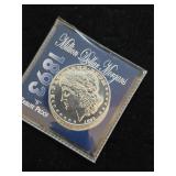 Replica/Tribute 1893 S Morgan Dollar Coin M-9