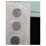 1979 P D S  Susan B Anthony Dollar Set M-15