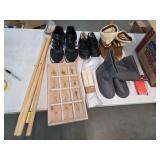 Shadowbox, shoes and more. 5-43