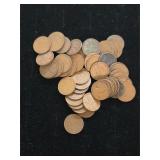 Roll of 1937 D Wheat Pennies  M-36