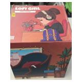 LOFI GIRL 1Ft Tall Vinyl Figure Like New 37-1