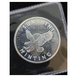 1/2 oz 999 Fine Silver Round-Sunshine Minting K-18
