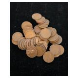 Roll of 1937 D Wheat Pennies  M-41