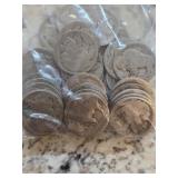 Bag of Buffalo Nickels $1.60 Worth 32 Coins K-3