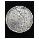 1885 O 90% Silver Morgan $1 Coin  11-12
