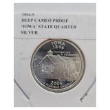2004 S Silver Deep Cameo Proof State Quarter 12-7
