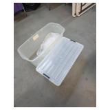 2 large tubs, 1 with lid. 5-39