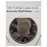 1987 S Deep Cameo Proof Kennedy Half Dollar 12-33