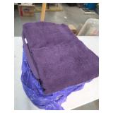 large box of new looking towels. 5-42