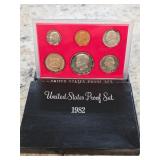 1982 United States Mint Proof Set K-1