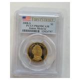 2008 S PCGS PR69 DCAM First Strike $1 Coin 12-16