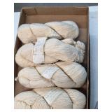 4 Skeins Mohair & Wool  5-9s