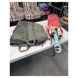 Vintage military bag and wrapping paper. 5-17