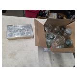 Vintage ball mason jars. 130-6