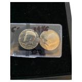 2 1976 Deep Cameo Proof Like Kennedy Halves