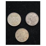 14.4 Grams Asian Silver Coins K-22