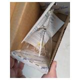 Crystal house handblown bell. 5-35