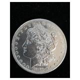 1879 S 90% Silver BU Morgan $1 Coin 9-9