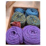 5 Skeins Mixed Some Velvet  5-4s