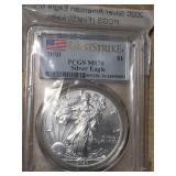 2020 Silver American Eagle PCGS MS70 First Strike
