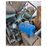 shop compressor/tanks/sink/chairs...lot