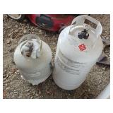 2 propane tanks