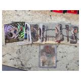 NBA Cards and 1 NASCAR Card  w Plastic Box  37-26