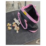 Purse/Carry Bag w Figurines  37-5