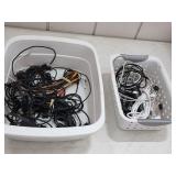 Cell phone charging cords lot. K28